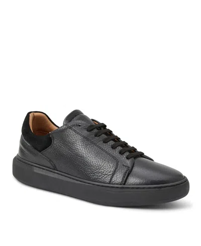 Bruno Magli Men's Salvatore Leather Casual Sneaker In Black,black