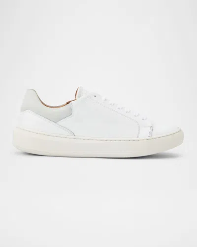 BRUNO MAGLI MEN'S SALVATORE LOW-TOP LEATHER SNEAKERS