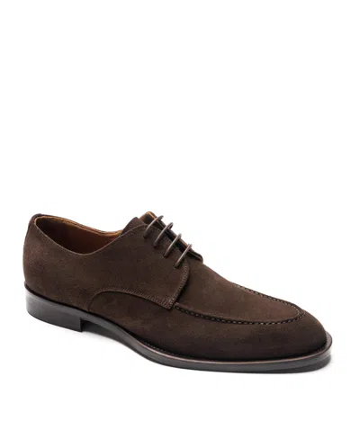Bruno Magli Men's Santino Lace-up Shoes In Brown Suede
