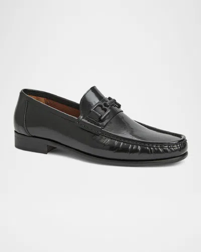 Bruno Magli Trieste Bit Loafer In Black Box Leather