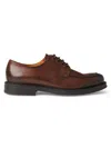 Bruno Magli Men's Tyler Lace Up Lug Sole Oxford Dress Shoes In Cognac