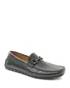 Bruno Magli Men's Xander Leather Moccasins In Black Leather