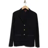 Bruno Magli Merino Wool Blazer In Navy