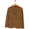 Bruno Magli Merino Wool Blazer In Vicuna