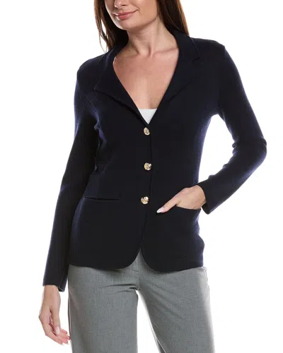 BRUNO MAGLI BRUNO MAGLI MERINO WOOL-BLEND SWEATER BLAZER