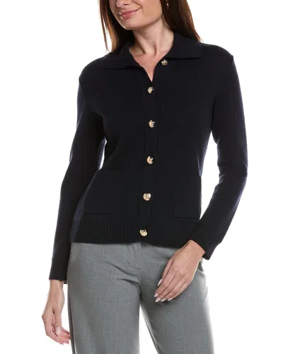 BRUNO MAGLI BRUNO MAGLI MERINO WOOL EPAULET SWEATER JACKET