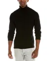Bruno Magli Merino Wool Turtleneck Sweater In Black