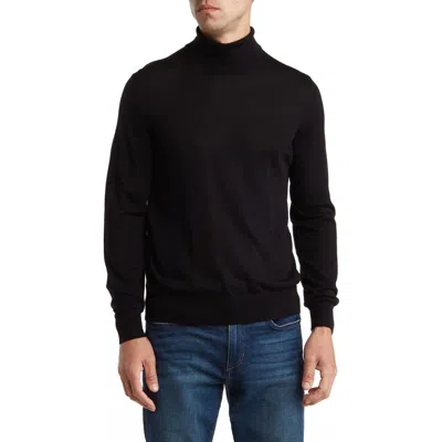 Bruno Magli Merino Wool Turtleneck Sweater In Multi