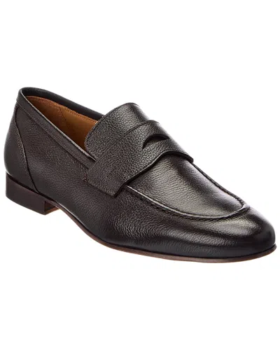 Bruno Magli Nathan Leather Loafer In Brown