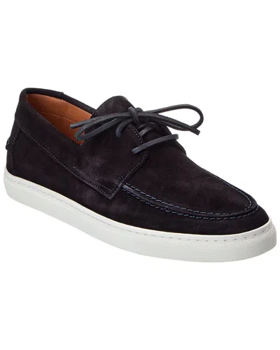 Bruno Magli Novoli Suede Sneaker In Black