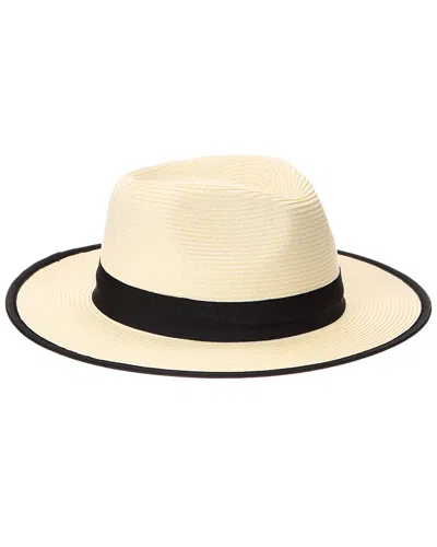 Bruno Magli Packable Fedora In White