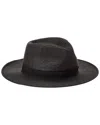 Bruno Magli Packable Fedora In White