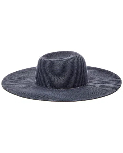 Bruno Magli Packable Floppy Brim Sun Hat In Blue