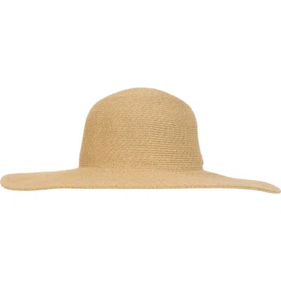 Bruno Magli Packable Floppy Brim Sun Hat In Brown