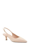 Bruno Magli Palerma Pointed Toe Slingback Pump In Sand