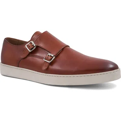 Bruno Magli Palestro Double Monk Shoe In Brown