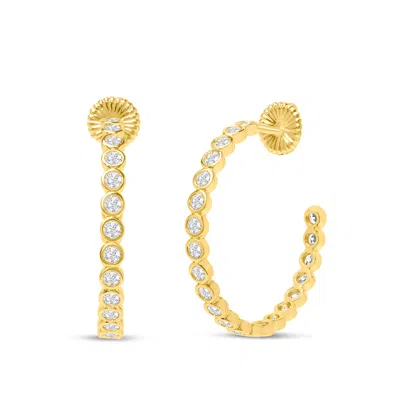 Bruno Magli Paloma Gold Hoop Earrings