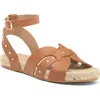 Bruno Magli Perla Ankle Strap Sandal In Brown