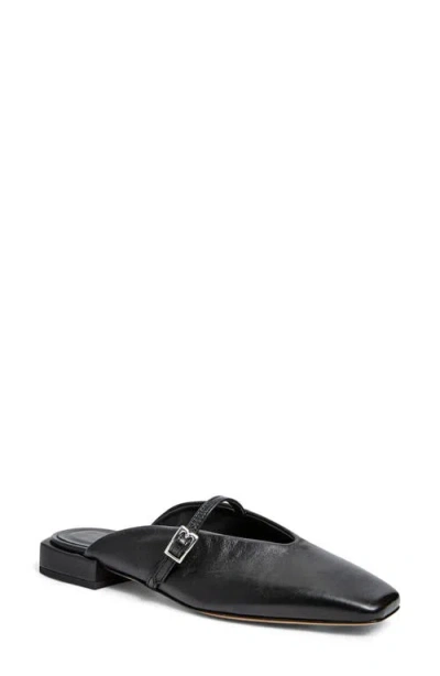 Bruno Magli Pilar Mary Jane Mule In Black