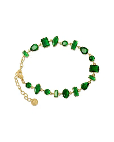 Bruno Magli Plated Bracelet In Green