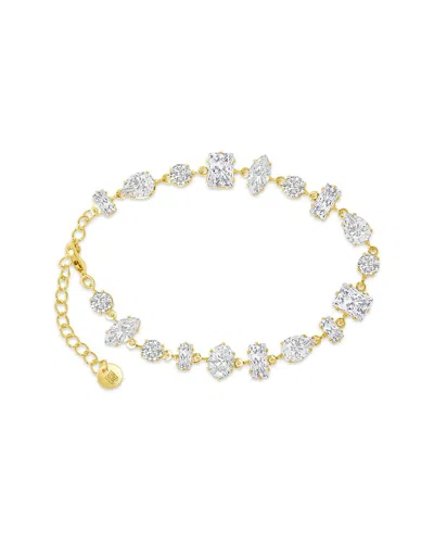 Bruno Magli Plated Bracelet In Metallic