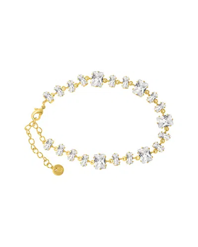Bruno Magli Plated Bracelet In Metallic
