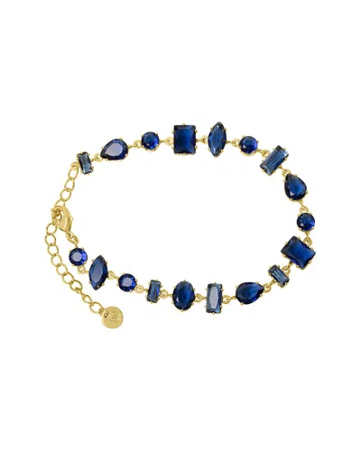 Bruno Magli Plated Bracelet In Blue