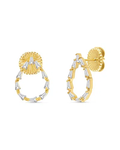 Bruno Magli Plated Earrings In Gold