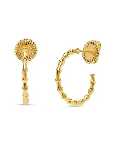 Bruno Magli Plated Earrings In Gold