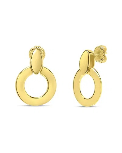 Bruno Magli Plated Earrings In Gold
