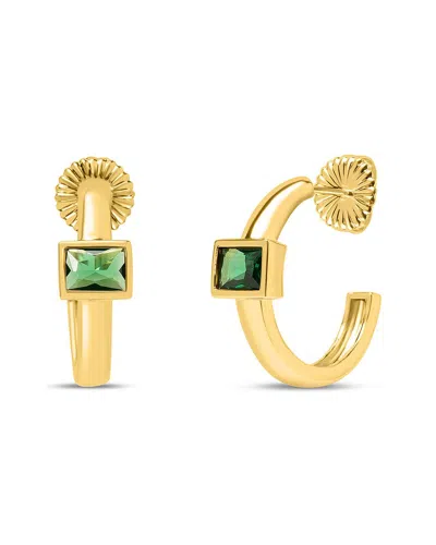 Bruno Magli Plated Earrings In Gold