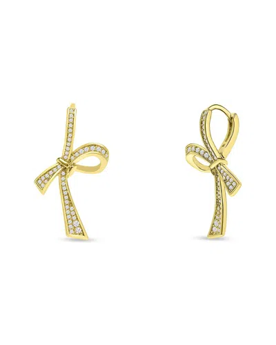 Bruno Magli Plated Earrings In Gold
