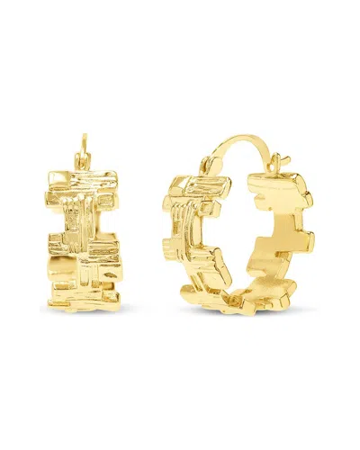 Bruno Magli Plated Earrings In Gold
