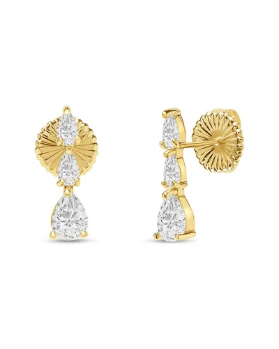 Bruno Magli Plated Earrings In Gold