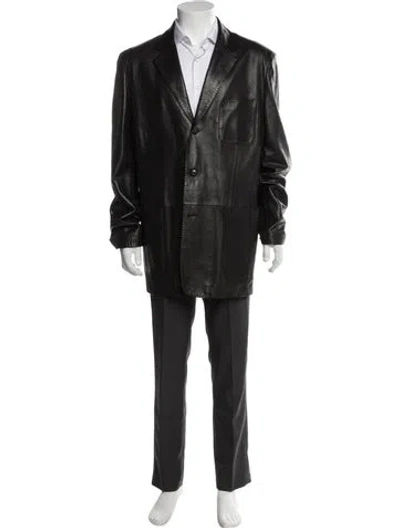 Pre-owned Bruno Magli Poncho In Brown