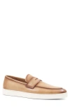 Bruno Magli Prato Penny Loafer In Taupe
