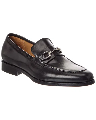 Bruno Magli Presley Leather Loafer In Black