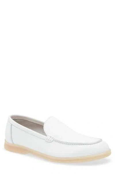 Bruno Magli Primo Loafer In White