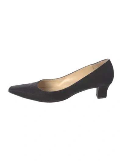 Pre-owned Bruno Magli Pumps In Black