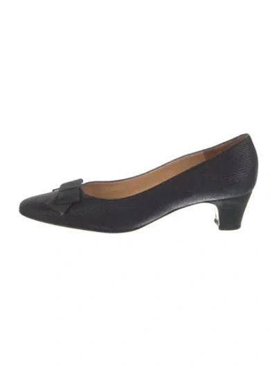 Pre-owned Bruno Magli Pumps In Blue