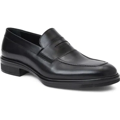 Bruno Magli Quarrata Apron Toe Penny Loafer In Black
