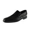 Bruno Magli Raging Mens Faux Leather Slip On Loafers In Black