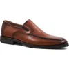 Bruno Magli Raging Square Toe Slip-on In Cognac