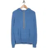 Bruno Magli Relaxed Cashmere Hoodie Pullover In Light Blue