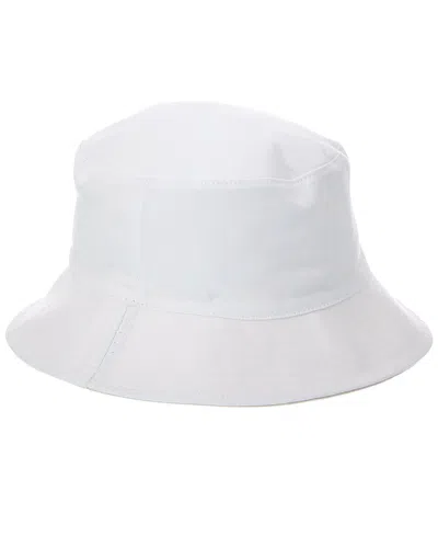 Bruno Magli Reversible Bucket Hat In White