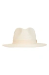 Bruno Magli Ribbon Trim Fedora In Pattern