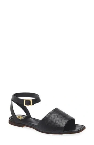 Bruno Magli Rita Woven Sandal In Black