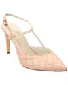 BRUNO MAGLI ROSY QUILTED LEATHER SLINGBACK PUMP