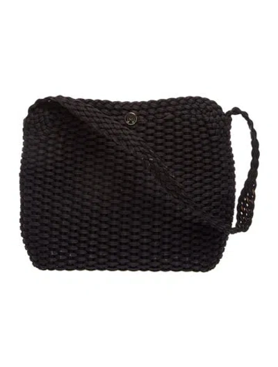 Pre-owned Bruno Magli Shoulder Bag In Black
