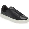 Bruno Magli Sierra Low Top Sneaker In Black Tumbled